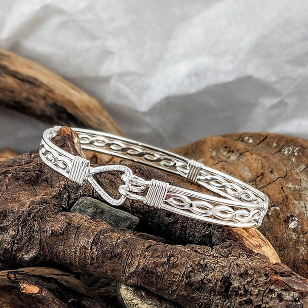 3 Strand Twist Clasp Bracelet - Little Gypsy's Fine Jewelry, Gifts