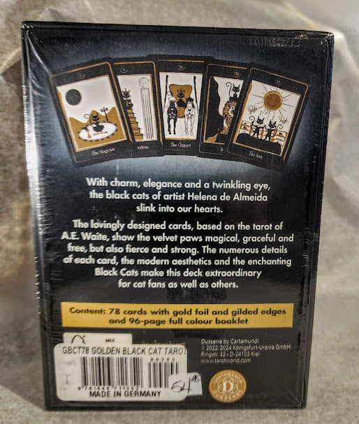 Golden Black Cat Tarot