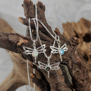 Dragonfly Pendants - 4mm Stones