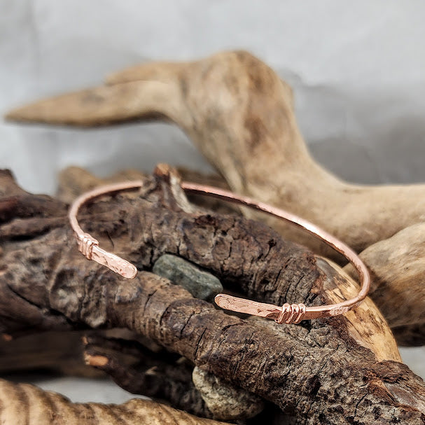 Hammered Copper Cuff