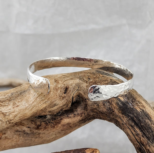 Forged Silver Cuff