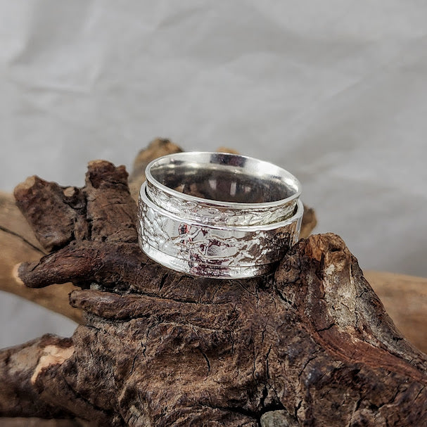 Meditation Ring - Heavy Single Spinner