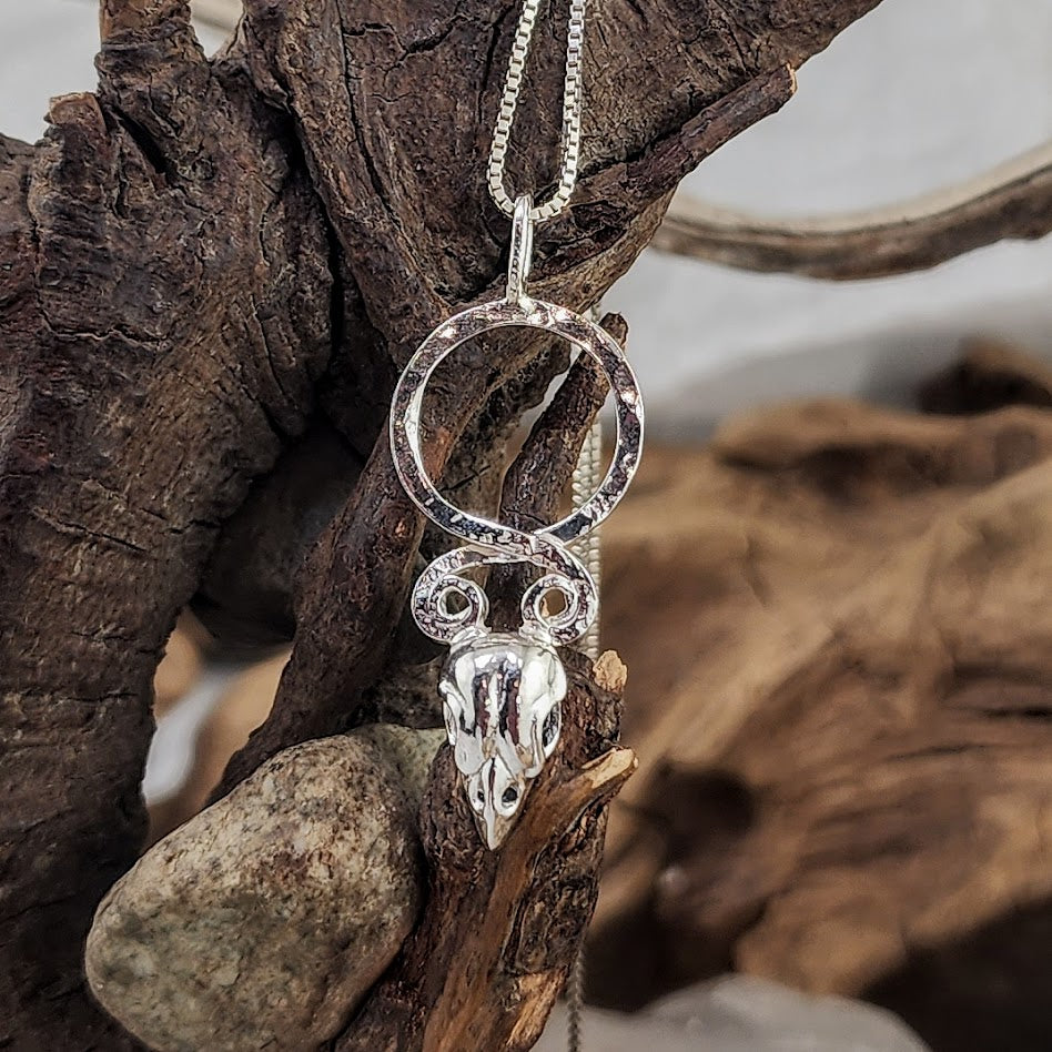 Troll Cross with Bird Skull