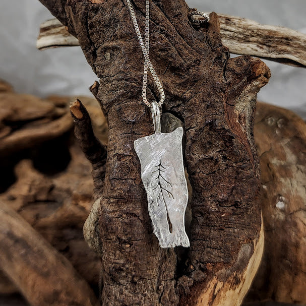 Whimsical 1-Tree Pendant