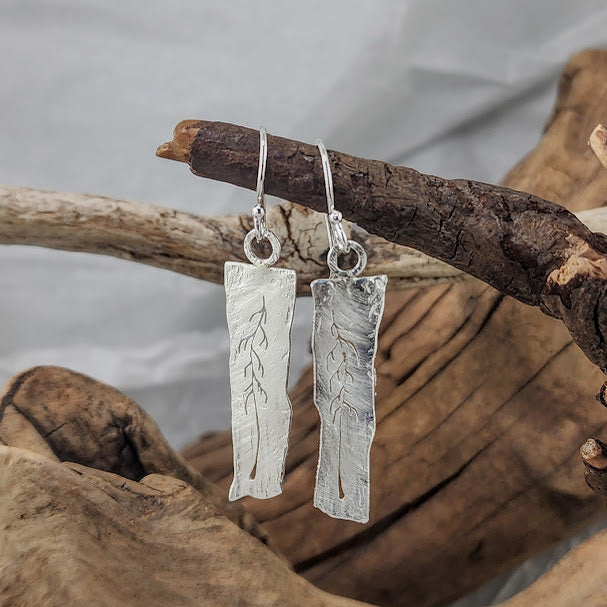 Whimsical Tree Earrings - 2 inch