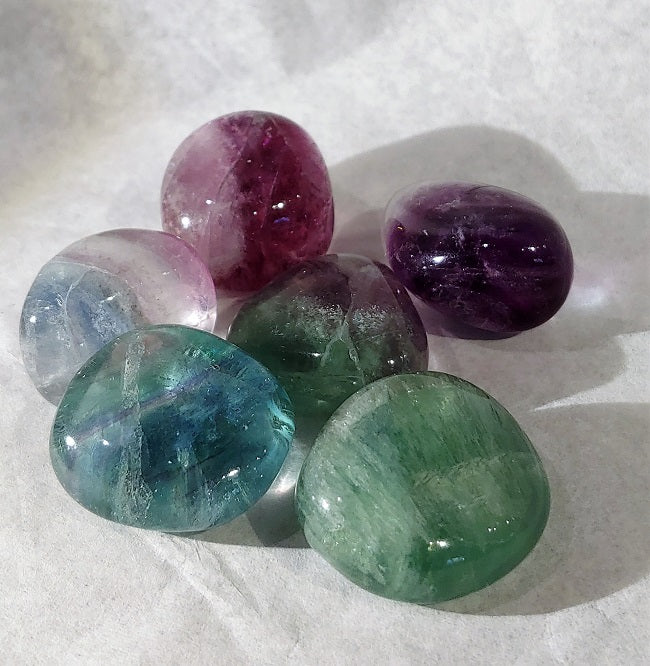 Fluorite - tumbled