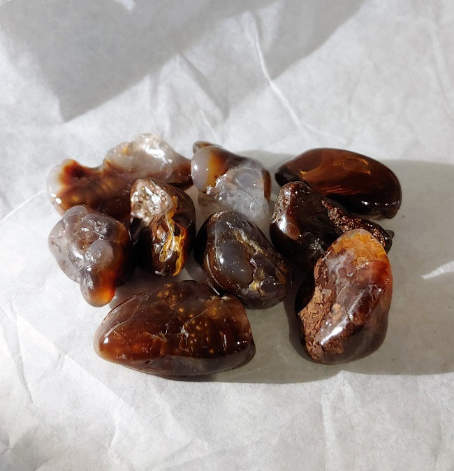 Fire Agate - tumbled