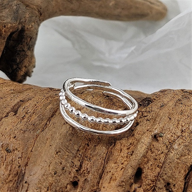 3 strand wrap ring