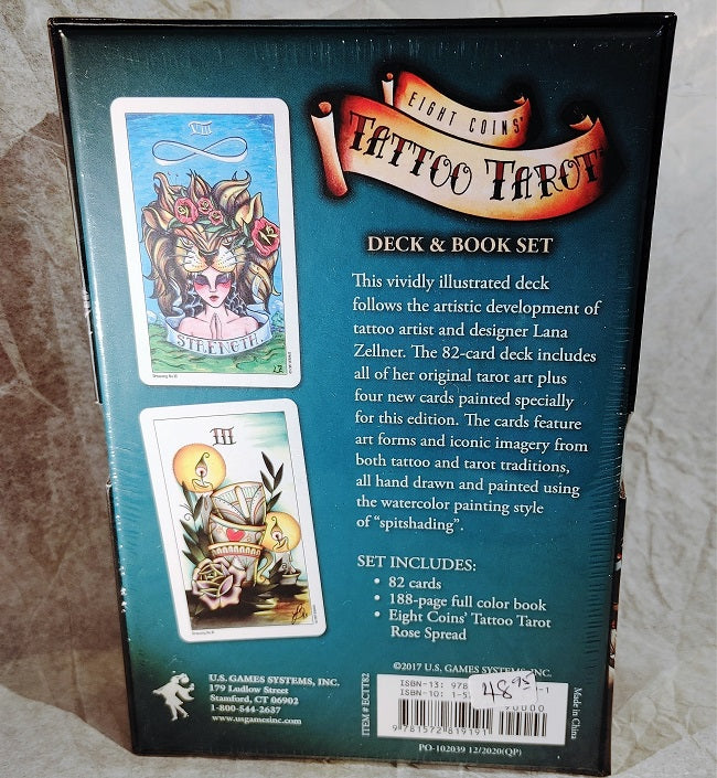 Eight Coins Tattoo Tarot