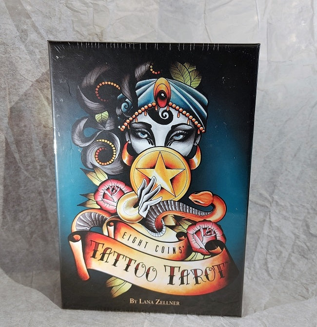 Eight Coins Tattoo Tarot
