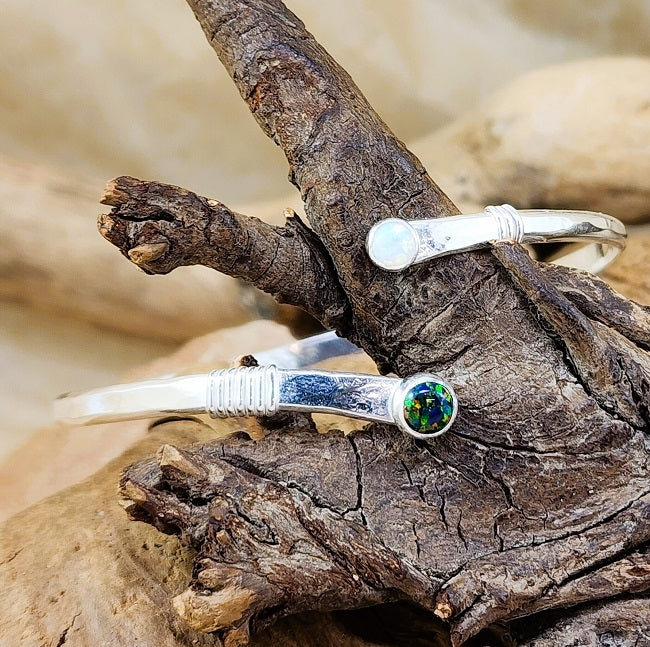 Kyocera Opal asymmetric wrap bracelet - adjustable