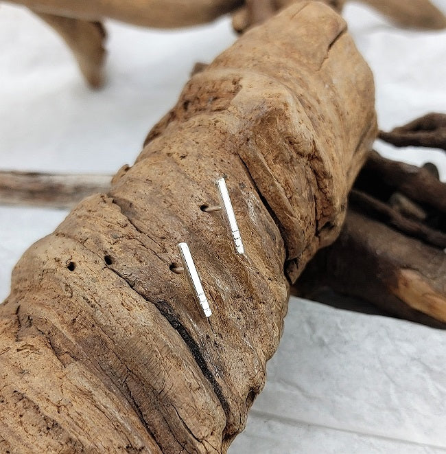 Stick studs - sterling